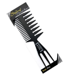 BarberStore Styling Pomade Comb Black – расчёска для укладки с помадой