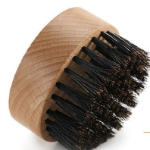 Mantoolkits Round Shaving Brush with Wooden Handle & Wild Boar Bristles – круглая щётка для бритья с деревянной ручкой