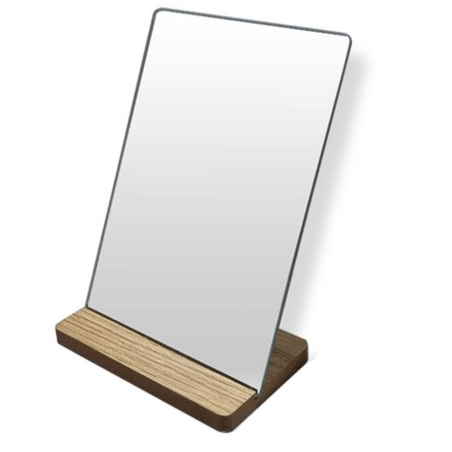 YUI ART Wood Square 5T Table Mirror – деревянное квадратное настольное зеркало