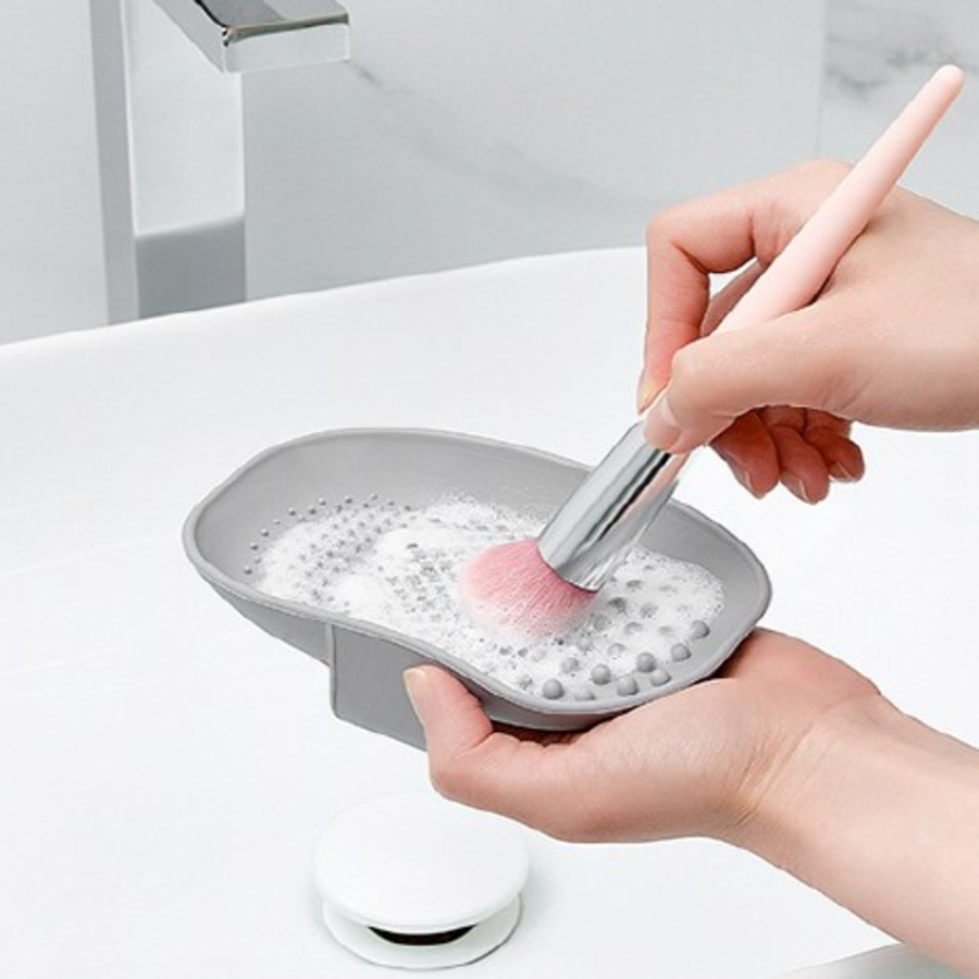 MERYSOUD Brush Cleaning Pad – силиконовый коврик для чистки кистей