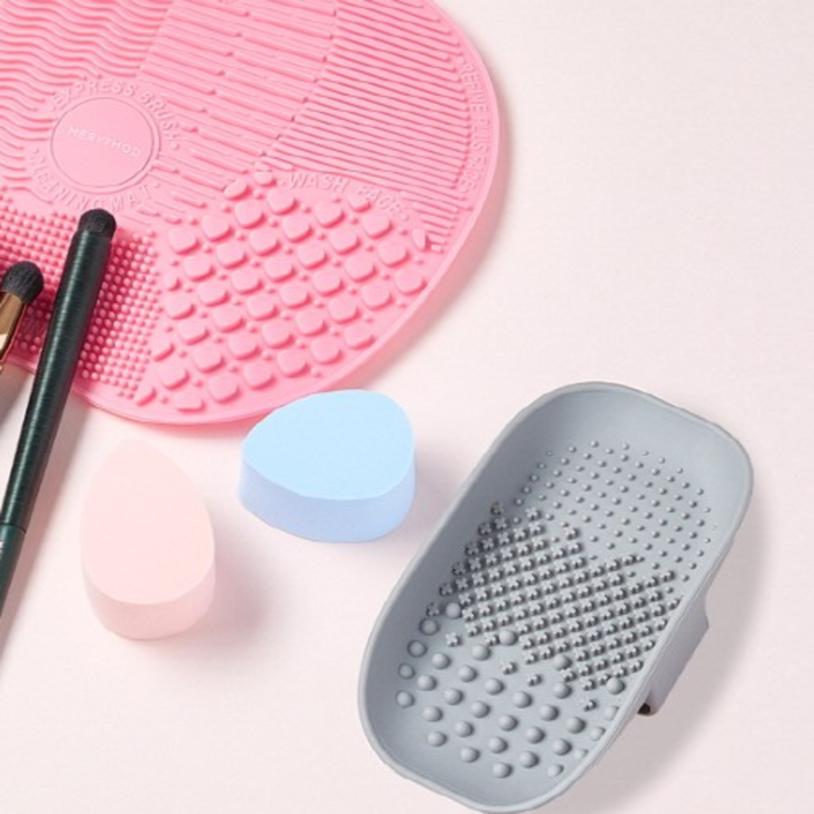 MERYSOUD Brush Cleaning Palette – палитра для чистки кистей