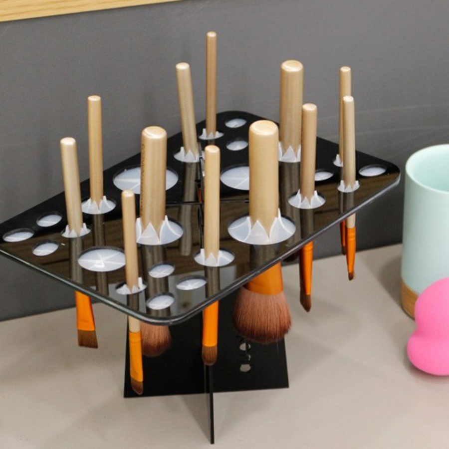 Brush Square 26-Slot Drying Stand – подставка для сушки кистей, 26 ячеек