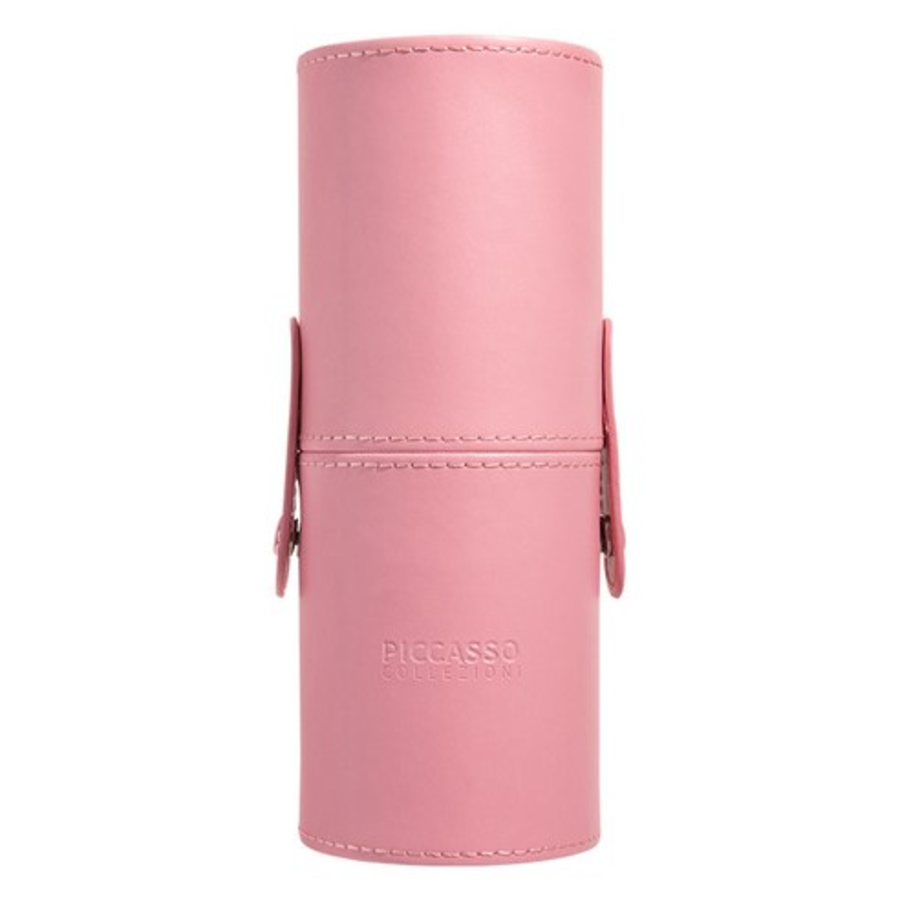 Piccasso Collegioni Leather Round Brush Case – кожаный цилиндрический чехол для кистей