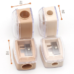 Belotty Ellis Pencil Sharpener – компактный набор точилок для карандашей, 2 шт.