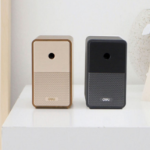 Deli Retro Speaker-Shaped 5-Step Lead Adjustment Rotary Pencil Sharpener, Brown – стильная и функциональная точилка для карандашей