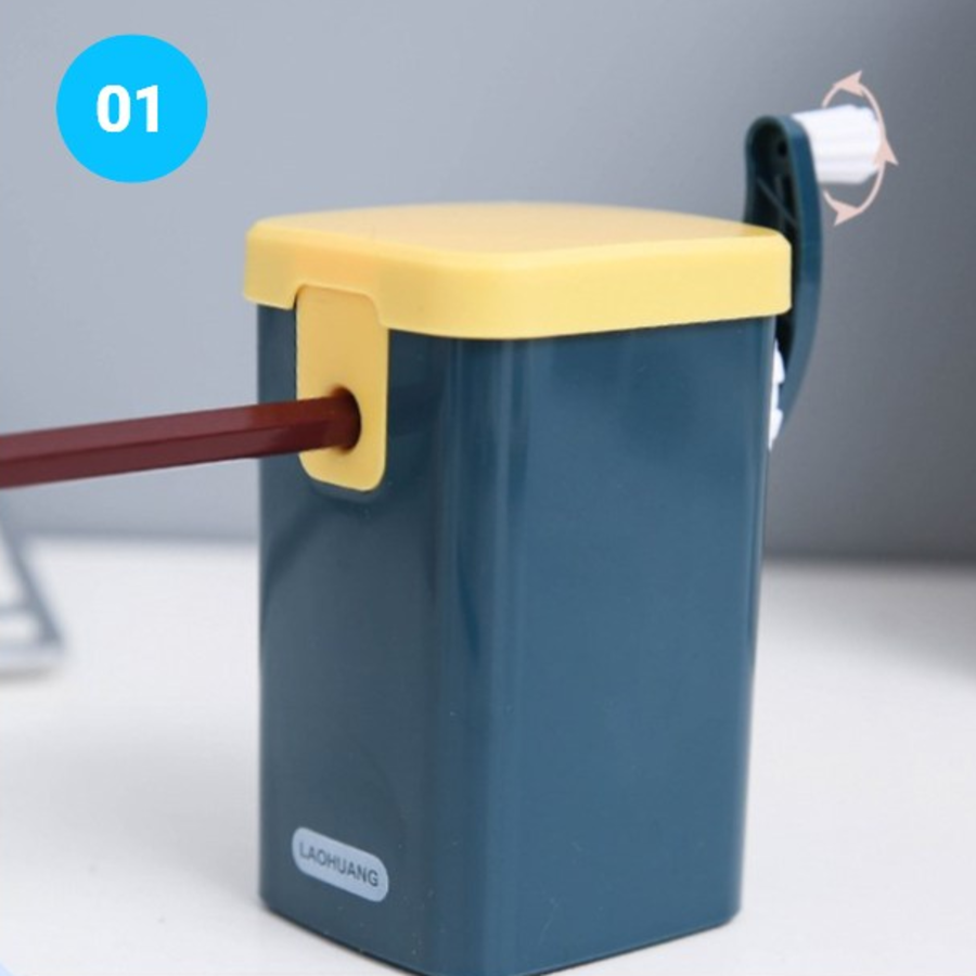 DailySparkle Pastel Pencil Sharpener, Blue – компактная и стильная точилка для карандашей