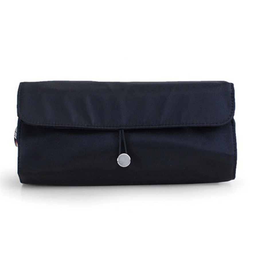 YWJ New Multi Makeup Cosmetic Pouch, Black – многофункциональная и стильная косметичка для макияжа