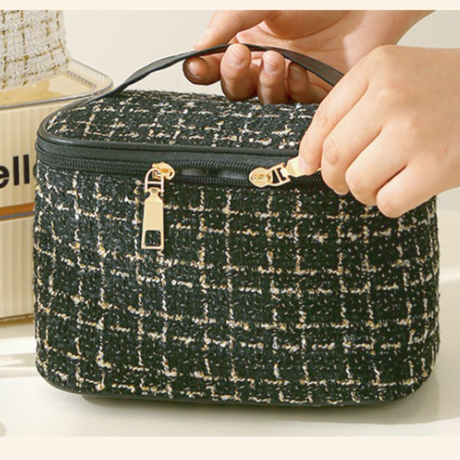 Elso Large Capacity Cosmetic Pouch – вместительная и стильная косметичка для макияжа