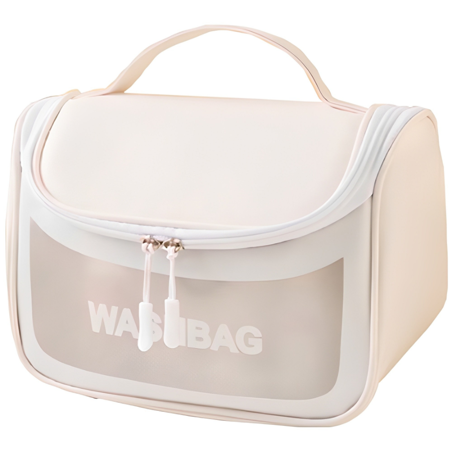 Diocell Toiletries & Cosmetic Storage Pouch, White – практичная и элегантная косметичка для организации косметики