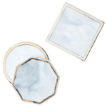 Marble Square Palette, Mixed Colors – стильная и функциональная палетка для смешивания косметики