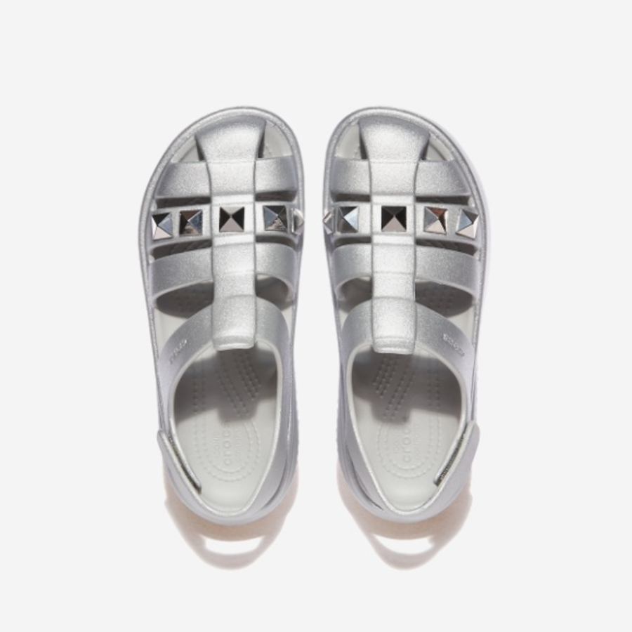 Crocs – сандалии Stomp Studded Metallic Fisherman Sandal