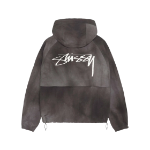 Stussy Wave Dye Beach Shell Jacket Black — ветровка