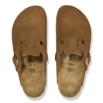 BIRKENSTOCK Boston Suede Leather Mink
