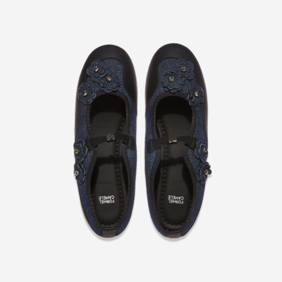 Nuovo – балетки CAMELE WITH HEART FLAT