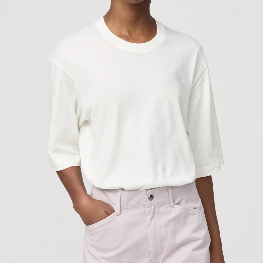 Uniqlo – футболка SUPIMA COTTON Oversized T (Sheer)