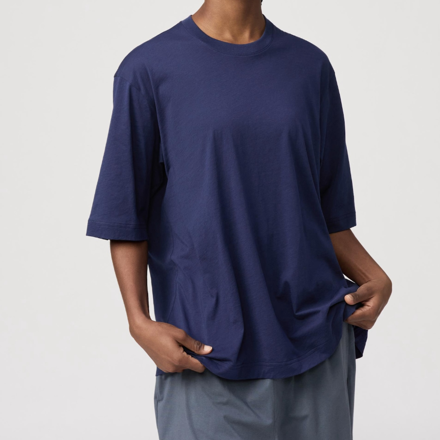 Uniqlo – футболка SUPIMA COTTON Oversized T (Sheer)