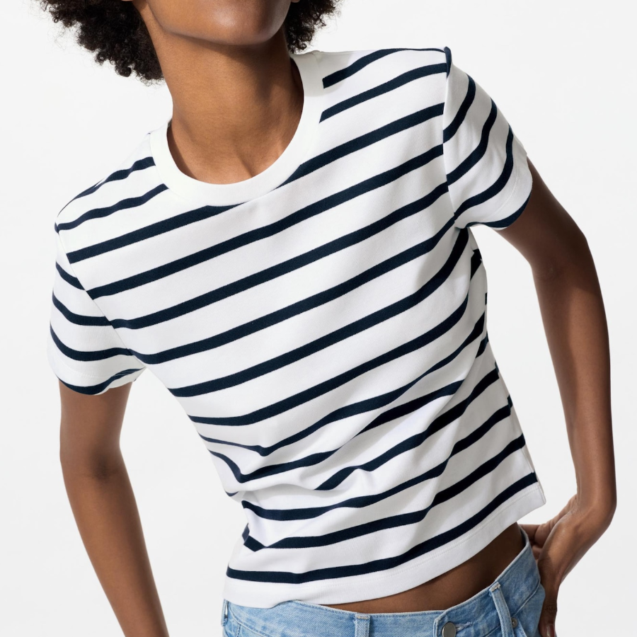 Uniqlo – футболка Mini T Short Sleeve Stripe B T-Shirt
