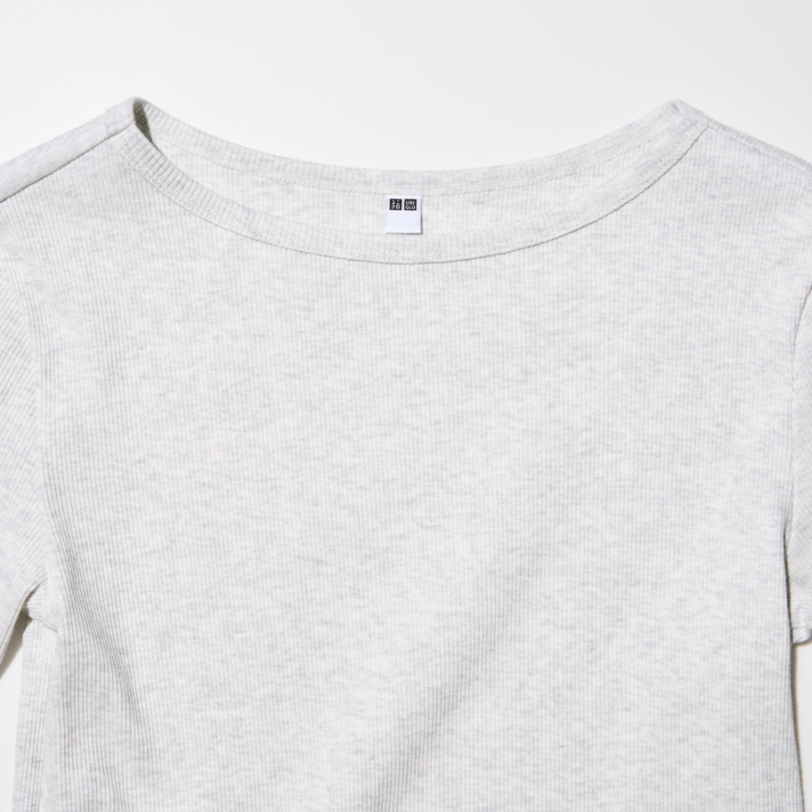 Uniqlo – футболка Rib Boat Neck T
