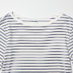 Uniqlo – футболка Rib Boat Neck T Stripe