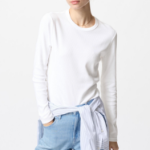 UNIQLO – лонгслив Soft Rib Long Sleeve T-shirt
