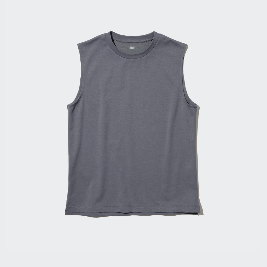Uniqlo AIRism Cotton Sleeveless T-Shirt