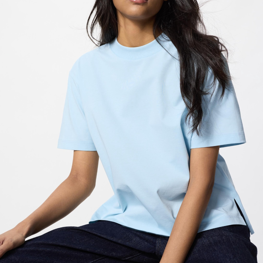 UNIQLO – футболка AIRism Cotton Short Sleeve T-shirt