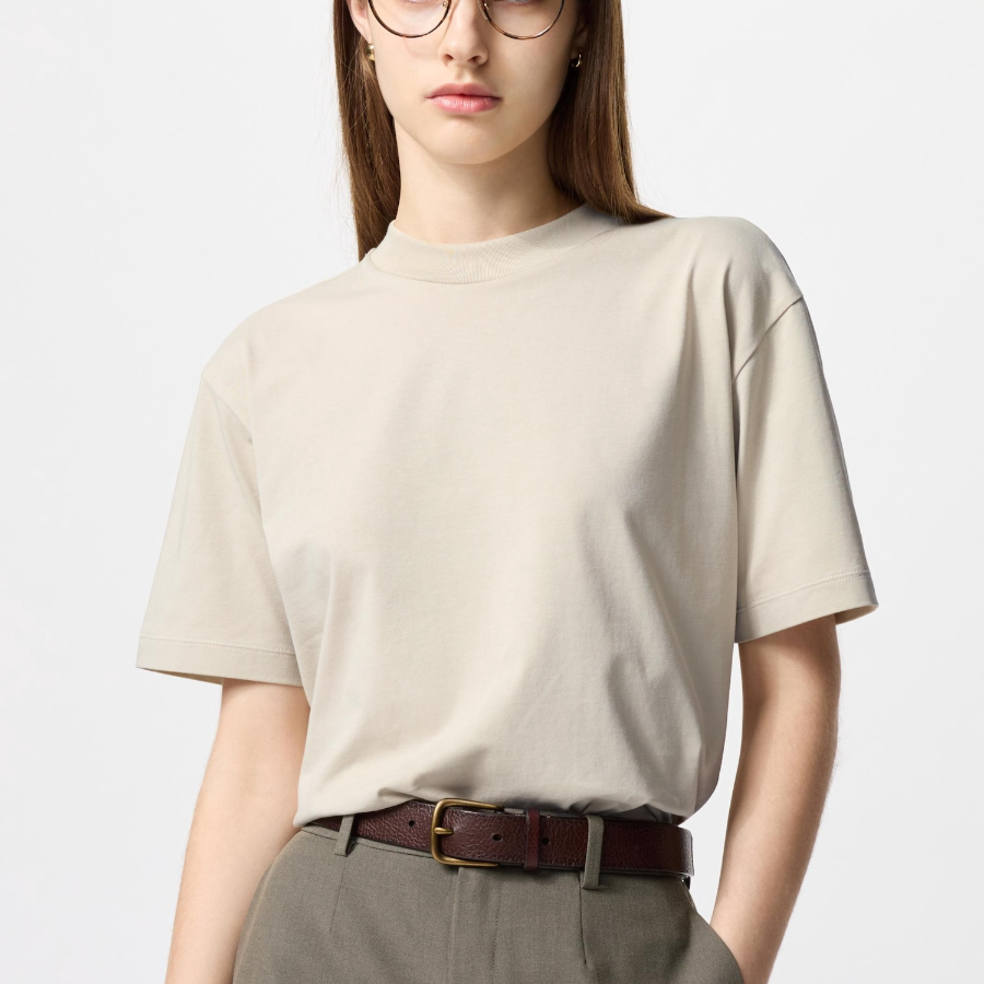 UNIQLO – футболка AIRism Cotton Short Sleeve T-shirt