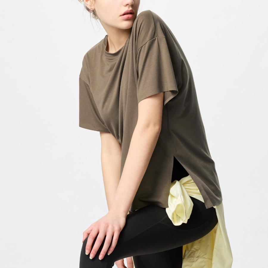 UNIQLO – футболка AIRism Seamless Short Sleeve T-shirt