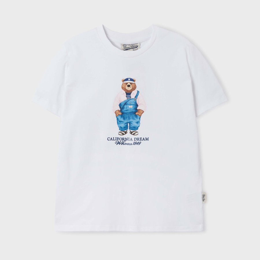 WHO.A.U – футболка Steve Photo Basic T-shirt (F)