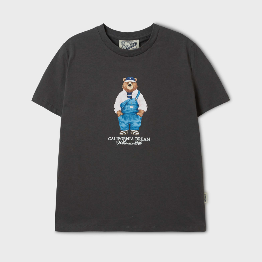 WHO.A.U – футболка Steve Photo Basic T-shirt (F)