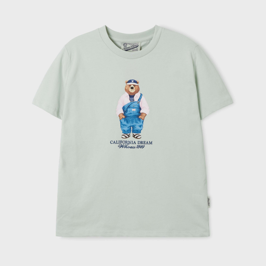 WHO.A.U – футболка Steve Photo Basic T-shirt (F)