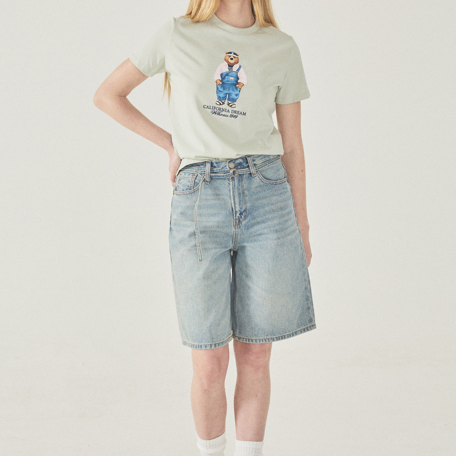 WHO.A.U – футболка Steve Photo Basic T-shirt (F)