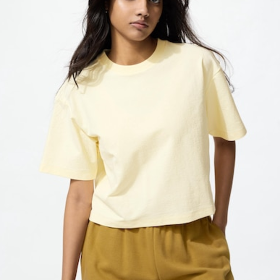 UNIQLO – футболка Texture Jersey T-Shirt (Short Sleeve)