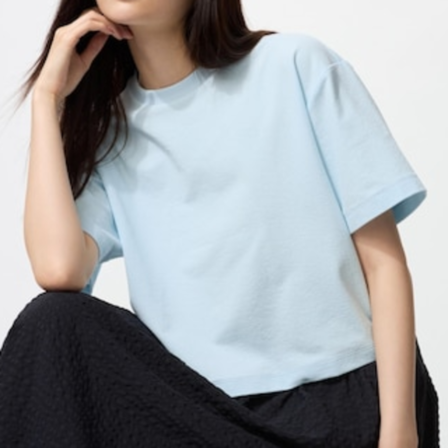 UNIQLO – футболка Texture Jersey T-Shirt (Short Sleeve)