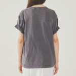 WHO.A.U – футболка Flower Dyed Overfit T-shirt