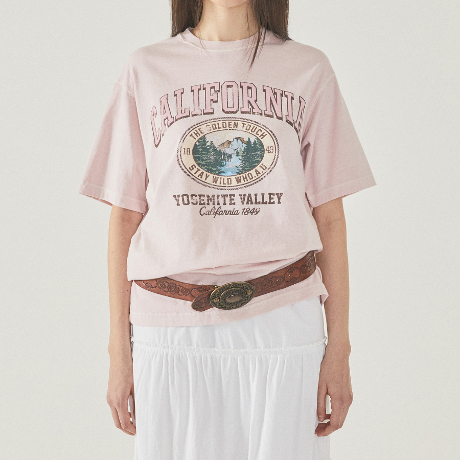 WHO.A.U – футболка California Dyed Graphic T-shirt