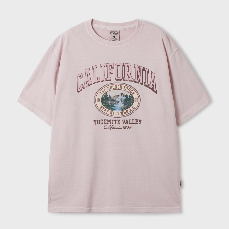 WHO.A.U – футболка California Dyed Graphic T-shirt