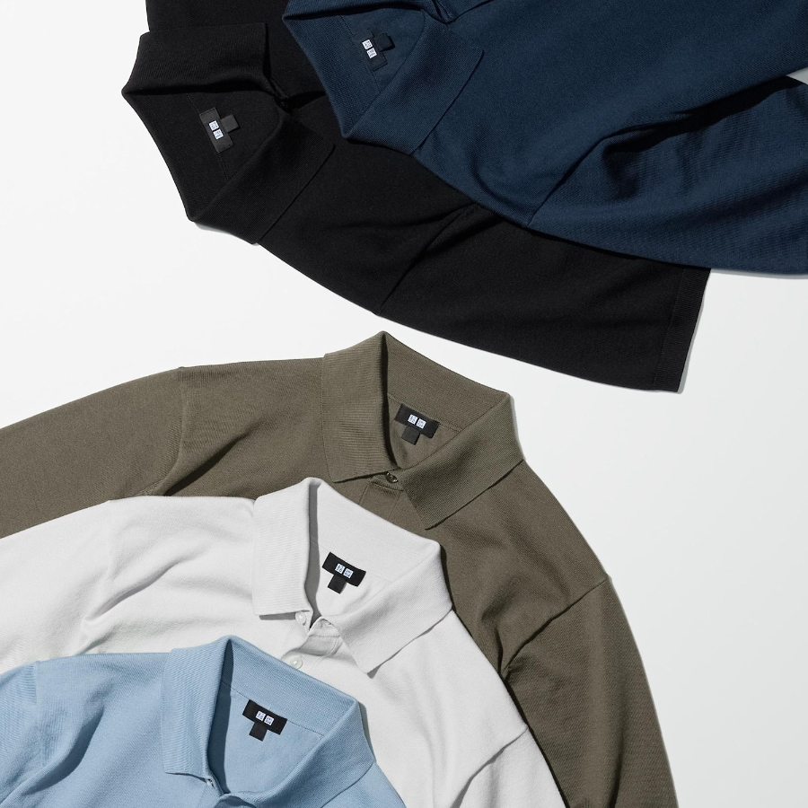 Uniqlo Washable Knit Polo Sweater (Short Sleeve)