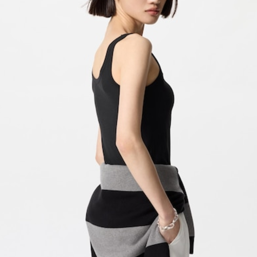 UNIQLO – топ AIRism Cotton Bra Tank Top