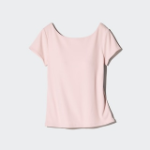 UNIQLO – топ AIRism Cotton Low Back Bra T-Shirt