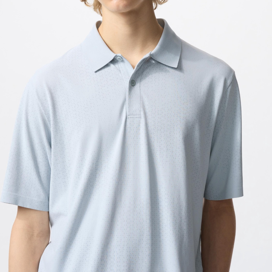 UNIQLO DRY-EX Polo Shirt (Pattern)