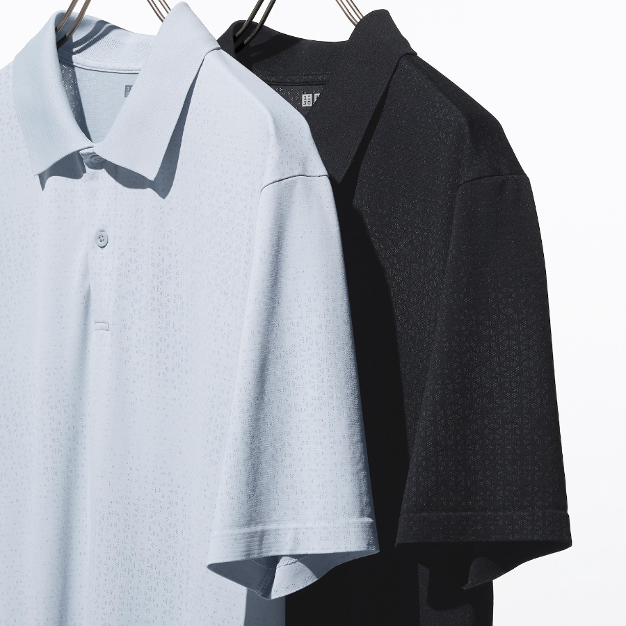 UNIQLO DRY-EX Polo Shirt (Pattern)