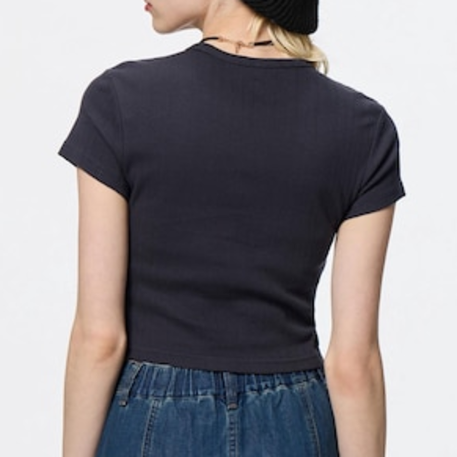 UNIQLO GU – футболка Ribbed T-Shirt