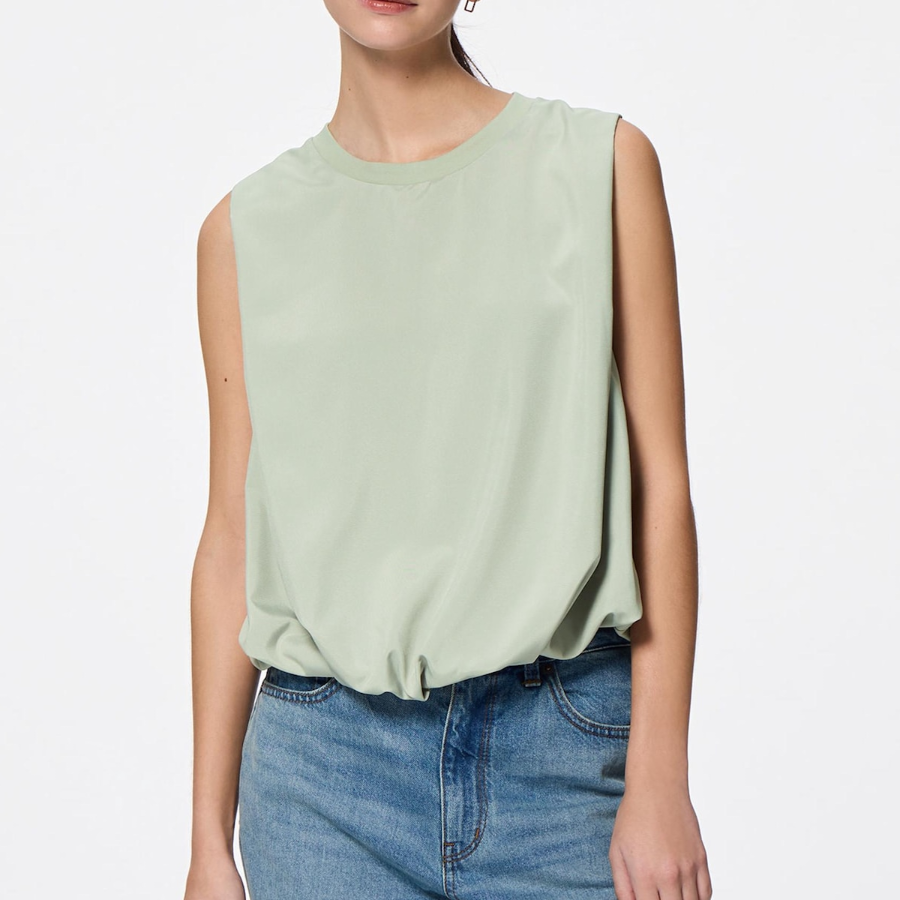 UNIQLO GU – пуловер с пузырчатым низом