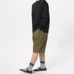 UNIQLO KIDS AIRism Cotton Crew Neck T (Long Sleeve)