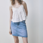 WHO.A.U – блузка Dobby Sleeveless Blouse