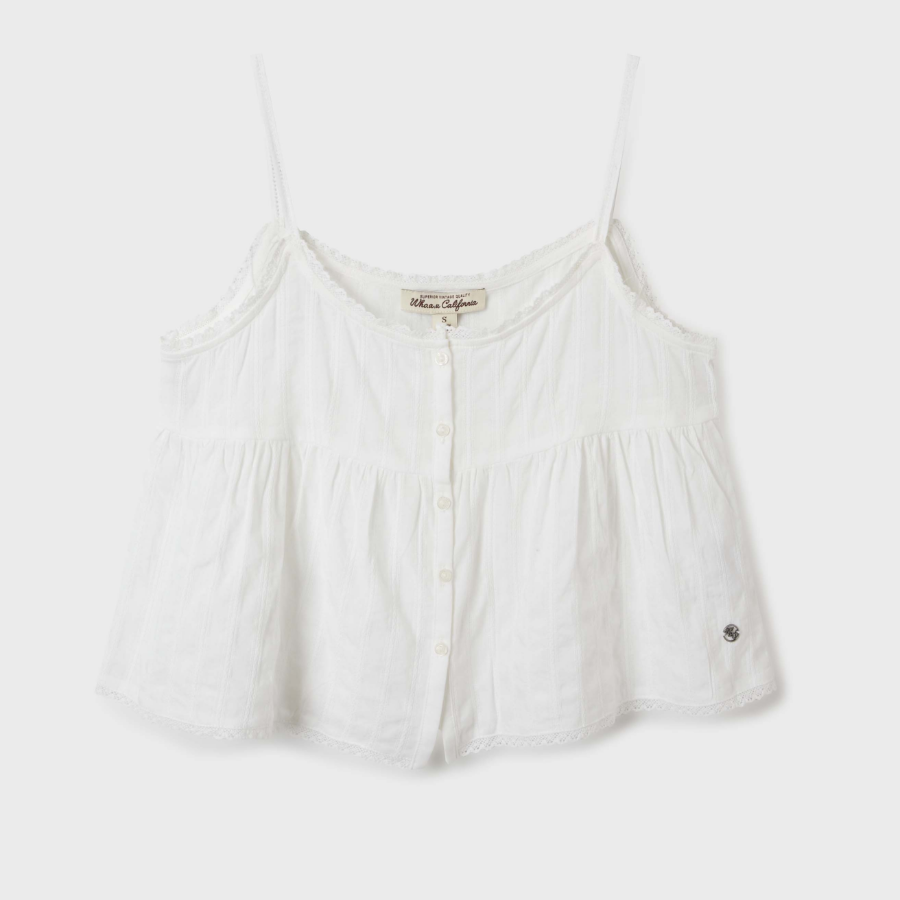 WHO.A.U – блузка Dobby Sleeveless Blouse