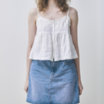WHO.A.U – блузка Dobby Sleeveless Blouse
