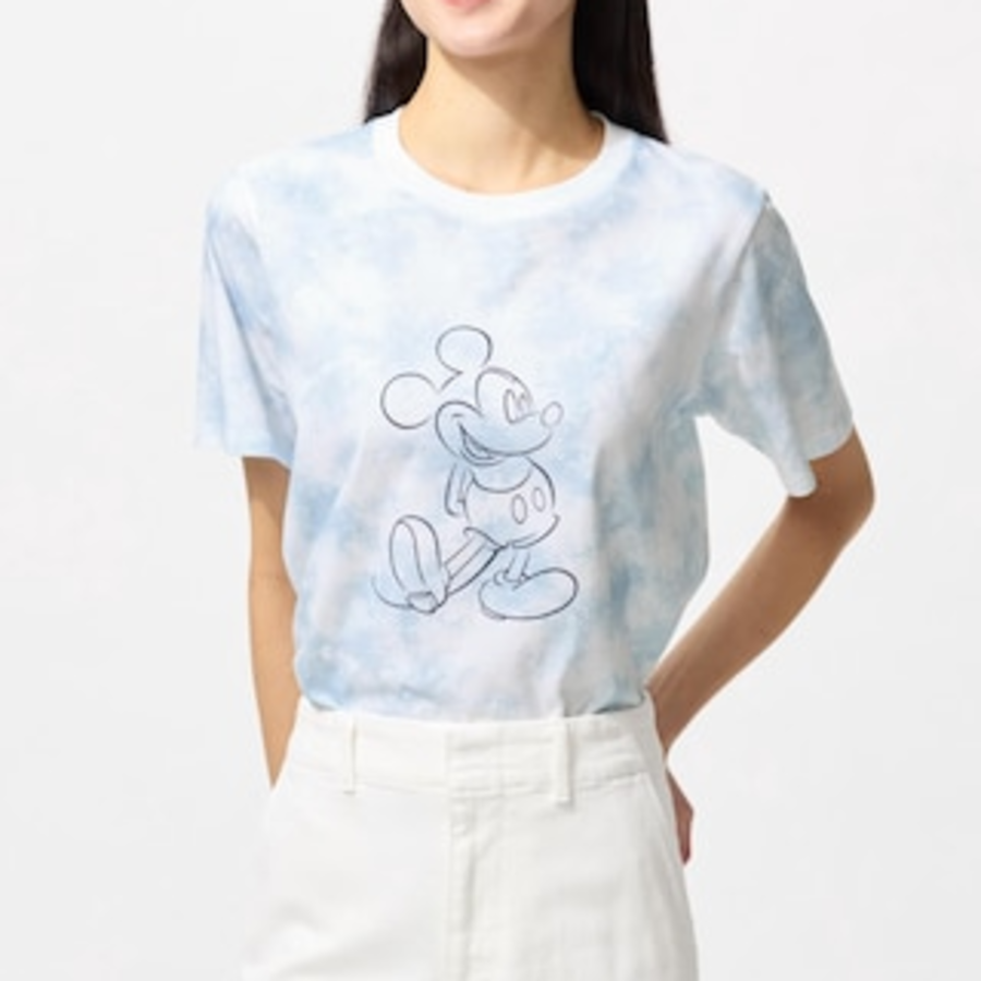 UNIQLO – футболка Disney in Blue UT (графическая футболка, короткий рукав)