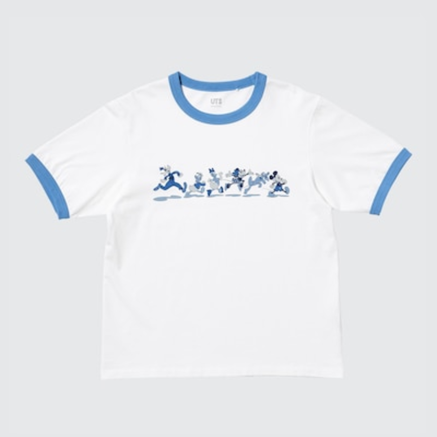 UNIQLO – футболка Disney in Blue UT (графическая футболка, короткий рукав)